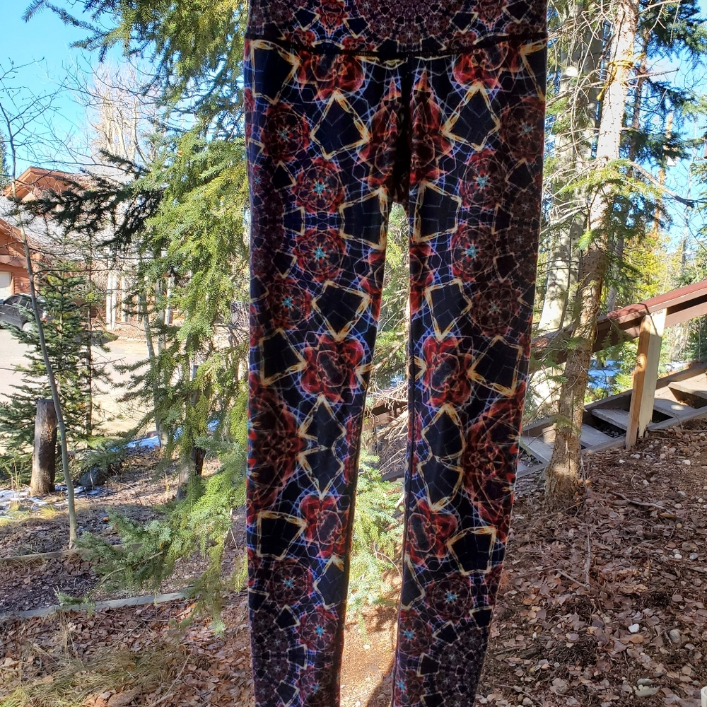 Wolven Moonlight Mandala Legging Size S
